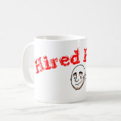 Angestellte Übertreibung CoffeeMug Kaffeetasse (Vorderseite Links)