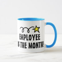 Angestellter der Monat Kaffee-Tasse