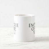 Angestellter des Jahres Kaffeetasse (Mittel)