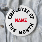 Angestellter des Monats Button (Beispiel)