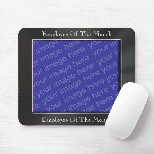 Angestellter des Monats-Foto-Rahmens Mousepad (Mit Mouse)