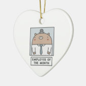 Angestellter des Monats Keramikornament (Links)