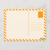 Angestellter des Monats (retro) Postkarte (Rückseite)