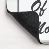 Angestellter des Monats! Silberner Rahmen Mousepad (Ecke)