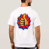 Angestellter des Monats T-Shirt (Rückseite)