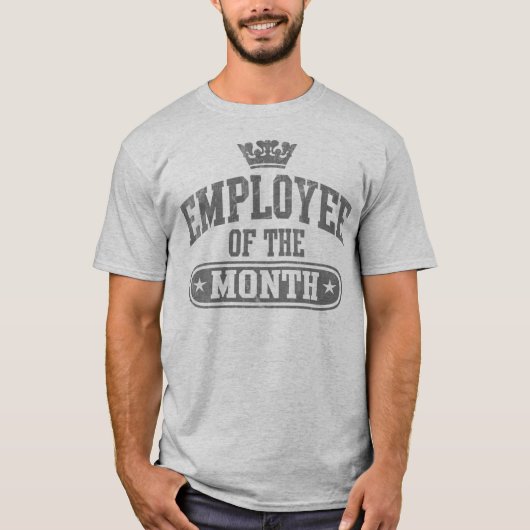 Angestellter des Monats T-Shirt (Vorderseite)