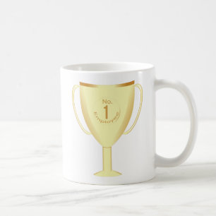 Angestellter Throphy der Nr. eine Kaffeetasse