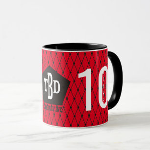 Angestelltmeilensteinjahrestag 10 Jahre Geschenk Tasse