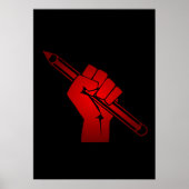 Angestifteter Fauststift Poster (Vorne)