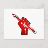 Angestifteter Fauststift Postkarte (Vorderseite)