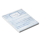 Angestrichene Streifen Anpassbare Notepad Notizblock (angewinkelt)