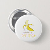 Angetrieben durch Bananen Button (Vorne & Hinten)
