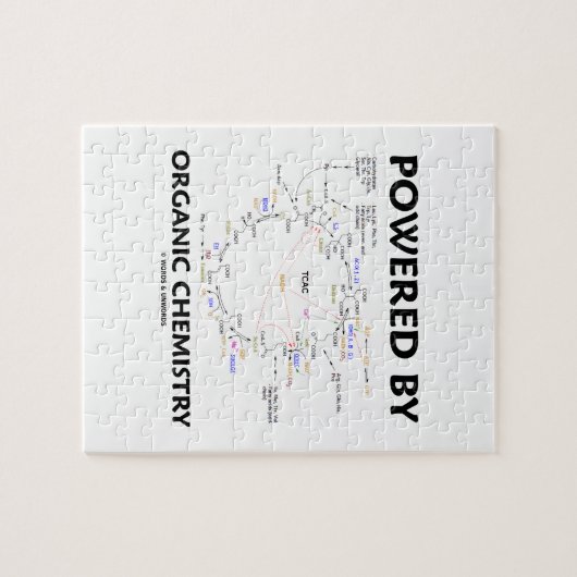 Angetrieben durch Bio Chemie (Krebs Zyklus) Puzzle (Horizontal)