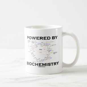 Angetrieben durch Biochemie (Krebs Zyklus) Kaffeetasse