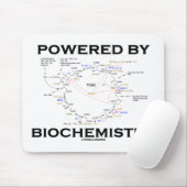 Angetrieben durch Biochemie (Krebs Zyklus) Mousepad (Mit Mouse)