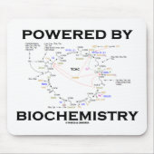 Angetrieben durch Biochemie (Krebs Zyklus) Mousepad (Vorne)