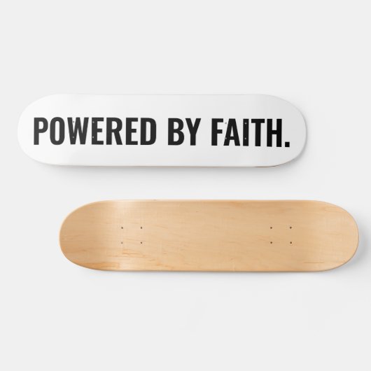 Angetrieben durch den Christlichen T - Shirt des G Skateboard (Horizontal)