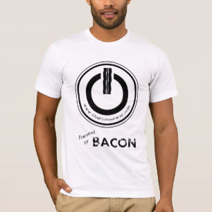 Angetrieben durch den Speck "hergestellt in USA" T-Shirt