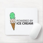 Angetrieben durch Eiscreme Mousepad (Mit Mouse)
