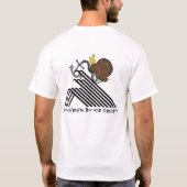 Angetrieben durch Eiscreme T-Shirt (Rückseite)