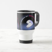ANGETRIEBEN DURCH Gentoo Linux Reisebecher (VorderseiteRechts)