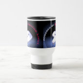 ANGETRIEBEN DURCH Gentoo Linux Reisebecher (Mittel)