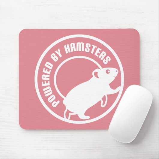Angetrieben durch Hamster Mousepad (Mit Mouse)