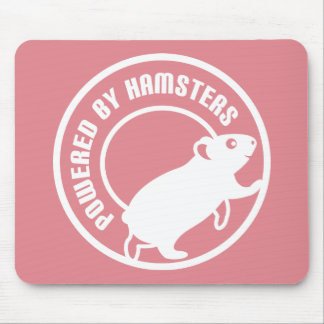 Angetrieben durch Hamster Mousepad