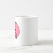 Angetrieben durch Kaffeeschokolade und Jesus-Tasse Kaffeetasse (Mittel)