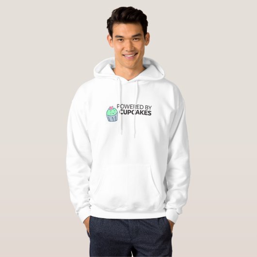 Angetrieben durch kleine Kuchen Hoodie (Vorne ganz)