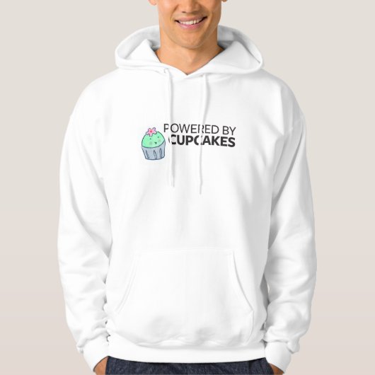Angetrieben durch kleine Kuchen Hoodie (Vorderseite)