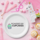 Angetrieben durch kleine Kuchen Pappteller (Party)