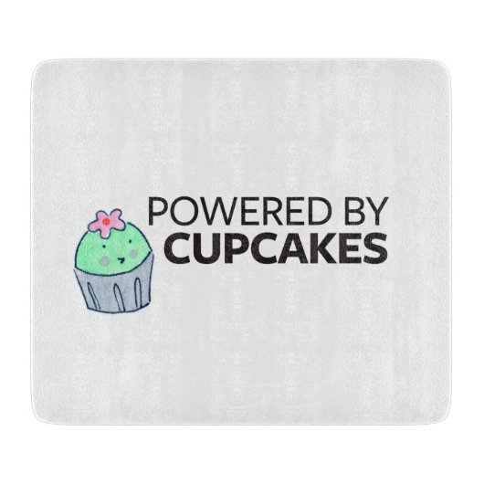 Angetrieben durch kleine Kuchen Schneidebrett (Vorderseite)