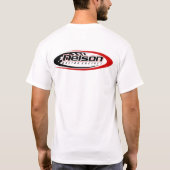 Angetrieben durch Nelson, der Motoren läuft T-Shirt (Rückseite)