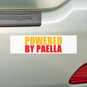 Angetrieben durch Paella Autoaufkleber (Auf Auto)