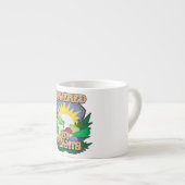 Angetrieben durch Pflanzen Espressotasse (Vorderseite Rechts)