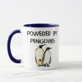 Angetrieben durch Pinguine Tasse (Links)