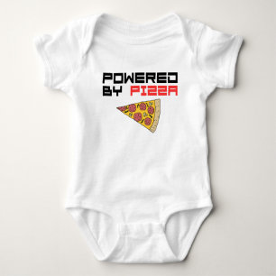 Angetrieben durch Pizza Baby Strampler