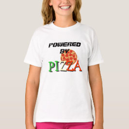 Angetrieben durch Pizza T-Shirt