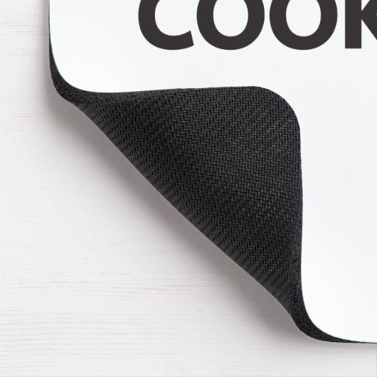 Angetrieben durch Plätzchen Mousepad (Ecke)