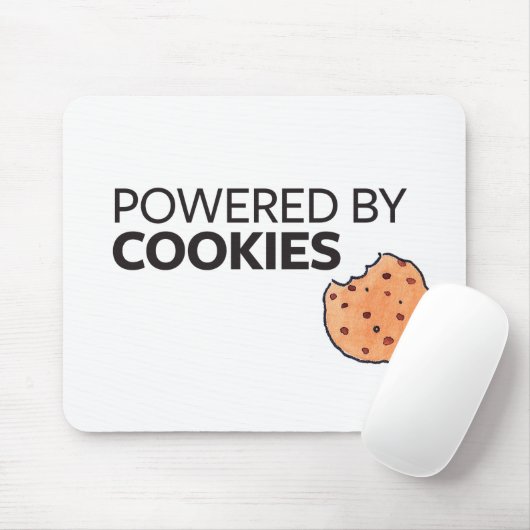Angetrieben durch Plätzchen Mousepad (Mit Mouse)