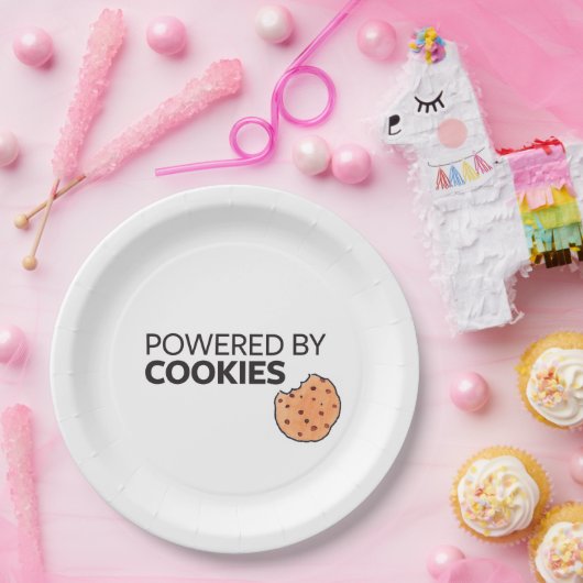 Angetrieben durch Plätzchen Pappteller (Party)