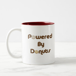 Angetrieben durch Schaumgummiringe Zweifarbige Tasse