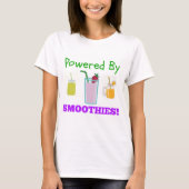 Angetrieben durch Smoothies-Shirt T-Shirt (Vorderseite)