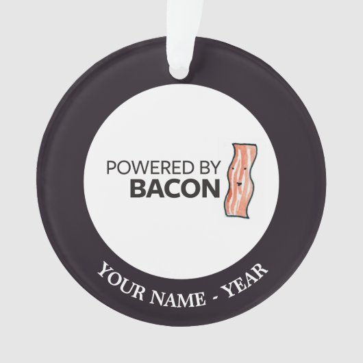 Angetrieben durch Speck 2 Ornament (Vorderseite)