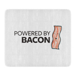 Angetrieben durch Speck Schneidebrett