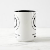Angetrieben durch SPECK! Tasse (Zentrum)