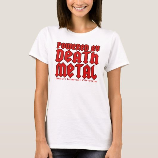 angetrieben durch Todesmetall T-Shirt (Vorderseite)