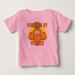 Angetrieben durch Veggies Baby T-shirt