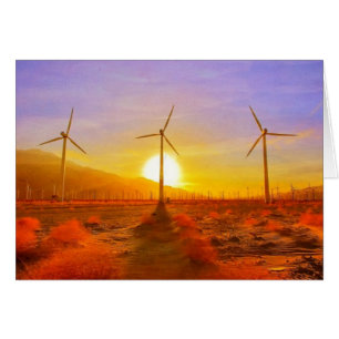 Angetrieben durch Wind